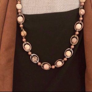 Artist made beaded necklace